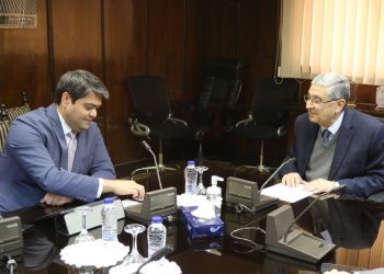 وزير الكهرباء يستقبل النائب الأول لوزير الطاقة الأوزباكستاني