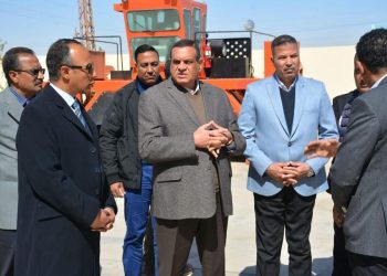 وزير التنمية المحلية يتفقد مصنع تدوير المخلفات بقرية تونا الجبل بملوي بـ المنيا