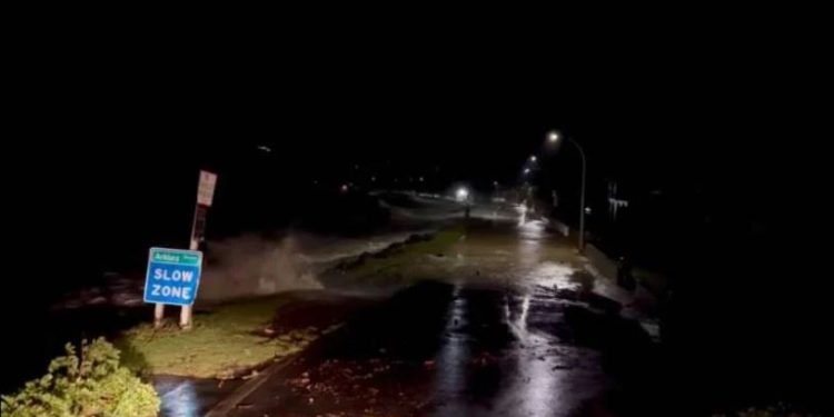 العاصفة جابرييل في نيوزيلندا تقطع الكهرباء عن آلاف المنازل | صور وفيديو 1