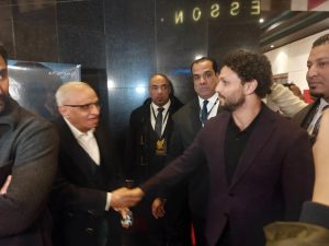 حسام غالي ومحمد فضل يحضران العرض الخاص لفيلم كريم فهمي "أنا لحبيبي" 3