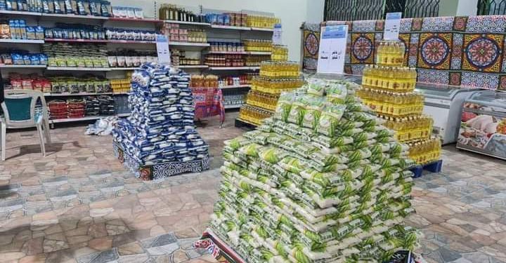 أسعار منخفضة.. أسعار السلع الغذائية بمعرض أهلا رمضان بالقليوبية 1
