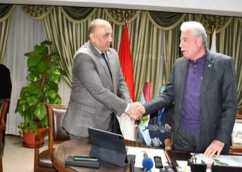 محافظ جنوب سيناء يستقبل رئيس الهيئة العامة للخدمات البيطرية في ختام جولته للمحافظة 1