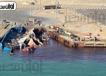 عاجل | غرق معدية الشط بالسويس ومعها خمس سيارات نقل