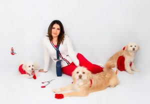 ميرنا وليد تشعل السوشيال ميديا بالاحتفال بعيد الحب مع كلابها (صور) 9