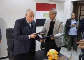 توقيع بروتوكول بين محافظة جنوب سيناء وجامعة السويس لإنشاء معمل ضبط الجودة بمديرية الإسكان 6