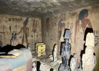 تحقيقات النيابة العامة تكشف زيف مقبرة اشتُبه في أثريتها ببني سويف 3