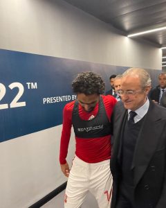 حسين الشحات يشكر رئيس ريال مدريد 2