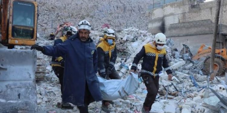 ارتفاع ضحايا التفجير الإرهابي في سوريا لـ 60 شخص