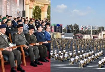 وزير الدفاع يشهد حفل انتهاء فترة الإعداد لطلاب الأكاديمية والكليات العسكرية 5