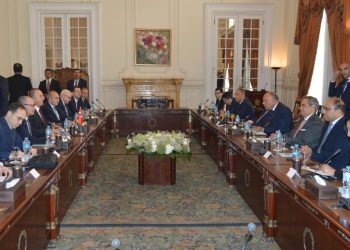 انطلاق جلسة المباحثات بين وزيري خارجية مصر وتركيا 5