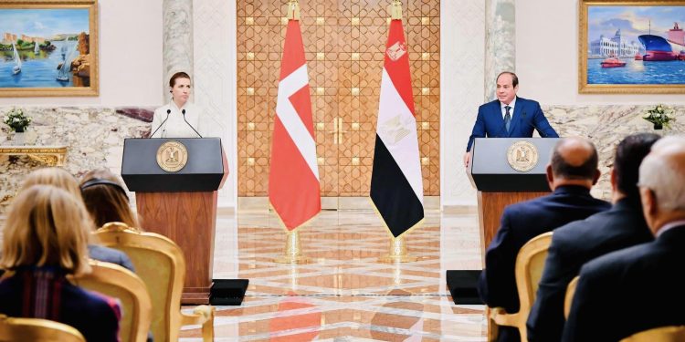 الرئيس السيسي يؤكد عزم مصر تقديم تسهيلات لشركات الشحن البحرى الدنماركية 1