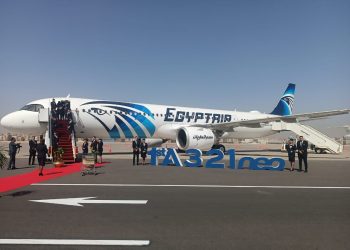 طائرة مصر للطيران الجديدة