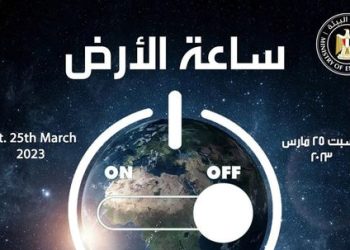البيئة: مصر تشارك العالم المبادرة العالمية "ساعة الأرض" لعام 2023