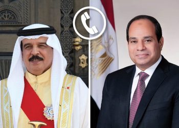السيسي يتلقى اتصالًا هاتفيًا من ملك البحرين للتهنئة بحلول شهر رمضان