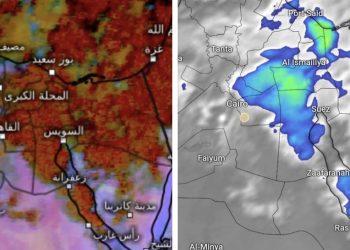 عاجل | أحوال الطقس اليوم.. أمطار غزيرة تضرب القاهرة وتصل للسيول في سيناء 2