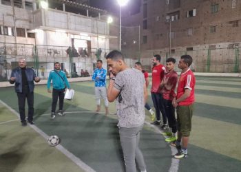 افتتاح الدورة الرمضانية الرياضية لخماسي كرة القدم بنادي طما الرياضي في سوهاج 2