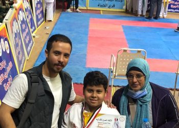ياسين الضبع يحصد ذهبية بطولة الجمهورية التنشيطية للكاراتية 2