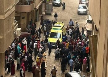 وفاة شخص في حريق شقة بشارع فيصل | صور 1