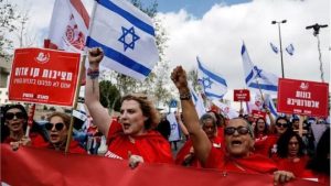 اندلاع مظاهرات جديدة بشوارع تل أبيب لدعم حكومة نتنياهو 3