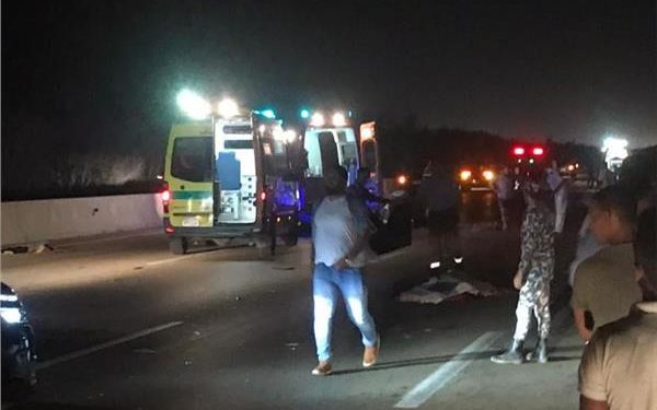 مصرع وإصابة 15 شخص في حادث تصادم على الطريق الدائري بالسلام 1