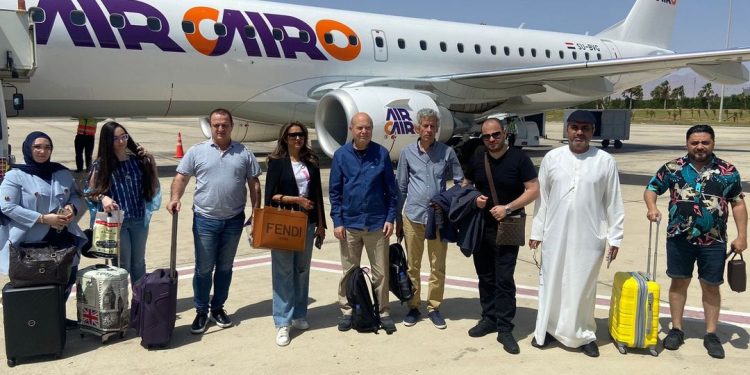 «إيركايرو» تستضيف 35 شخصية مؤثرة لزيارة مدينة شرم الشيخ