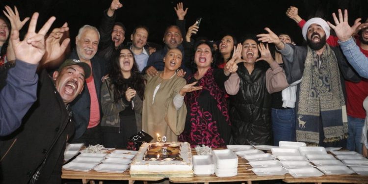 بالزغاريد … روجينا تحتفل بعيد ميلادها في آخر يوم تصوير "ستهم" 1