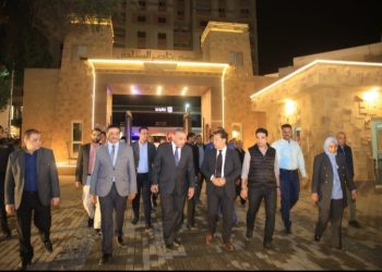 محافظ سوهاج يتفقد مرسي ناصر السياحي بعد انتهاء أعمال التطوير 3