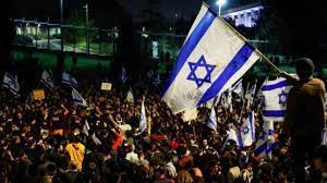 مظاهرات حاشدة في إسرائيل ضد خطة الإصلاح القضائي 3