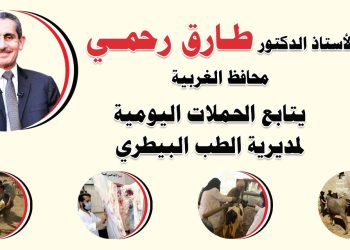 بيطري الغربية يحرر 25 محضر في حملات تفتيشية بمراكز ومدن المحافظة 6