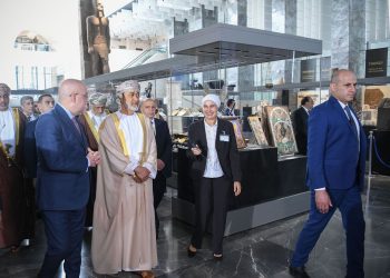 سلطان عمان يزور الحي الحكومي ودار الأوبرا بالعاصمة الإدارية 1