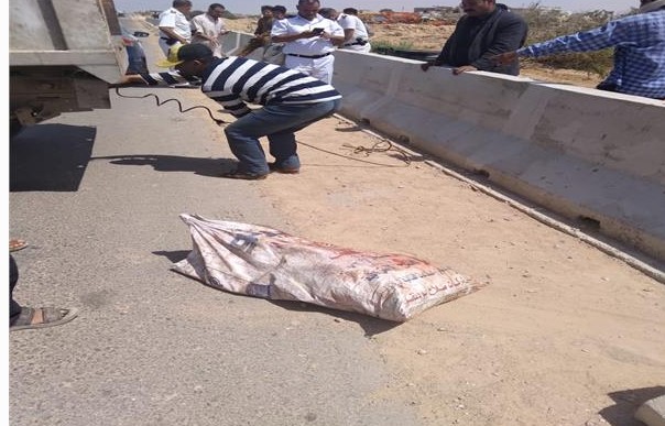 مركز مرسي مطروح يكشف سر العثور على رؤوس و أرجل حمير في الطريق الدولي 2