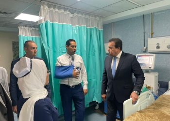 وزير الصحة يتفقد أعمال التطوير ورفع الكفاءة بمستشفى شرم الشيخ الدولي 1