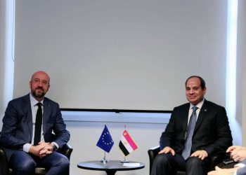 عاجل | السيسي يبحث مع رئيس المجلس الأوروبي الأزمتين السودانية والأوكرانية 3