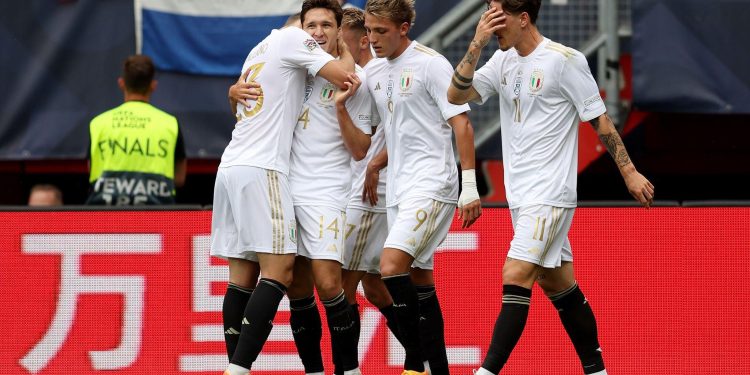 إيطاليا تحصد برونزية دوري الأمم بالفوز على هولندا 1