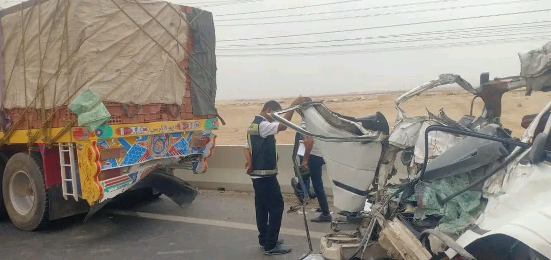 عاجل | مصرع وإصابة 17 شخص في حادث مروع بـ طريق حلوان الصف 4