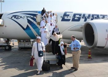 مصر للطيران تسير اليوم 22 رحلة جوية لعودة الحجاج لـ أرض الوطن