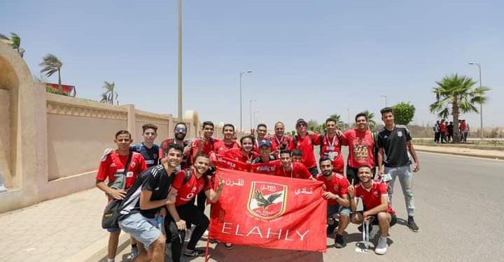 جماهير الأهلي تتوافد على ستاد برج العرب لمؤازرة فريقها أمام الإسماعيلي 1