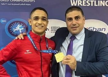 ابن سوهاج يفوز بالميدالية الذهبية في بطولة المصارعة الرومانية المقامة بالأردن 3