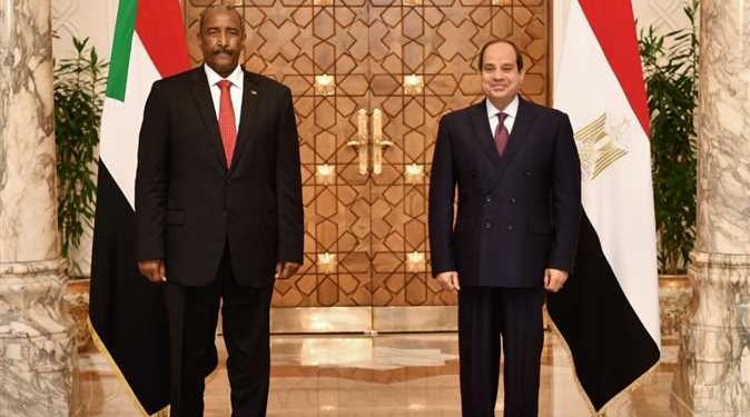 السيسي يؤكد موقف مصر الراسخ بالوقوف بجانب السودان