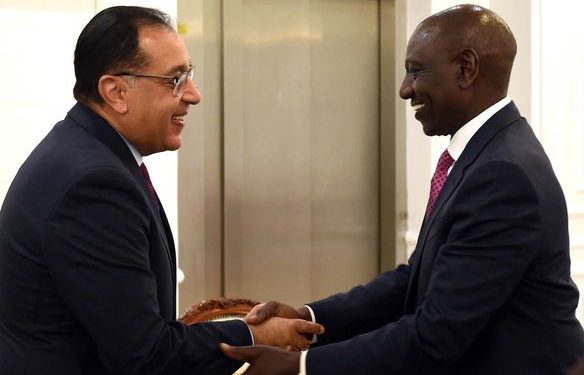 الرئيس الكينى يستقبل رئيس الوزراء على هامش مشاركته في اجتماعات قمة أفريقيا للمناخ 1
