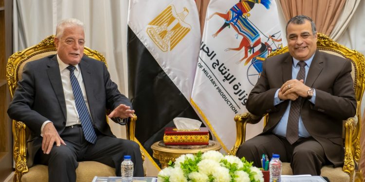 وزير الإنتاج الحربي يستقبل محافظ جنوب سيناء لبحث سبل تعزيز التعاون المشترك