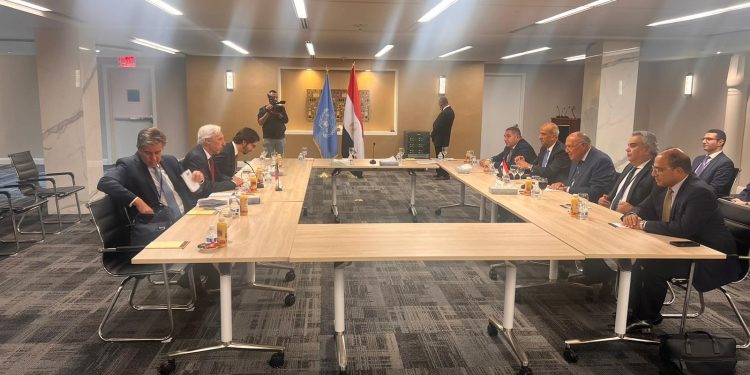 مشاورات ثنائية بين وزيري خارجية مصر والبرتغال في نيويورك
