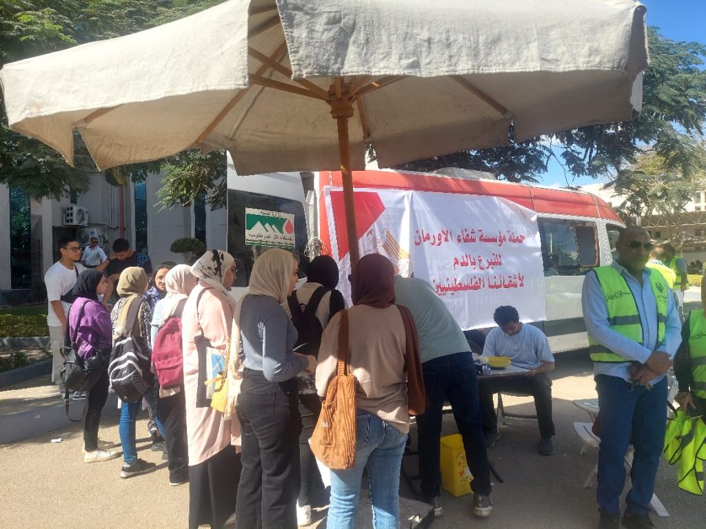 العديد من الجمعيات الخيرية تطلق حملات للتبرع بالدم لصالح أشقائنا الفلسطينيين بغزة 3