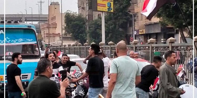 مسيرة أهالي محافظة الجيزة