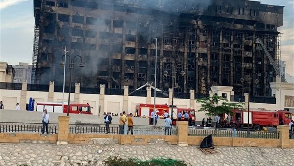 عاجل | استشهاد المقدم محمد رفعت في حريق مديرية أمن الإسماعيلية 7