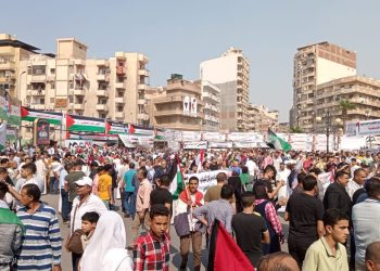 "يالا يا مصري قولها قوية فلسطين عربية"..ميادين مصر تنتفض لدعم فلسطين