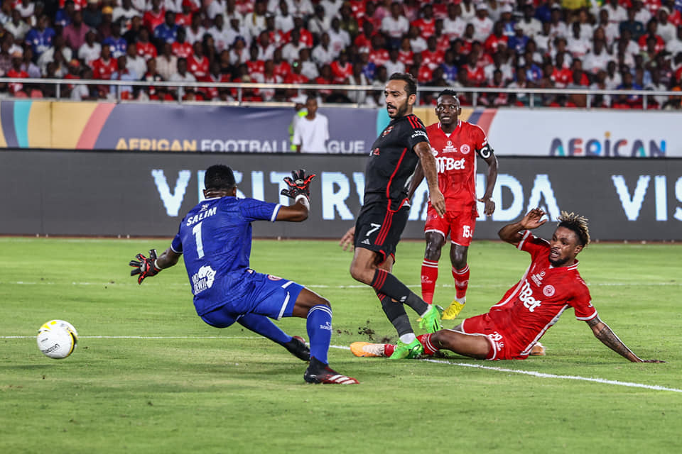 الأهلي ينهي الشوط الأول بـ هدف أمام سيمبا التنزاني في دوري أبطال أفريقيا 1