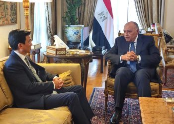 سامح شكري يلتقي وزير خارجية تايلاند في القاهرة