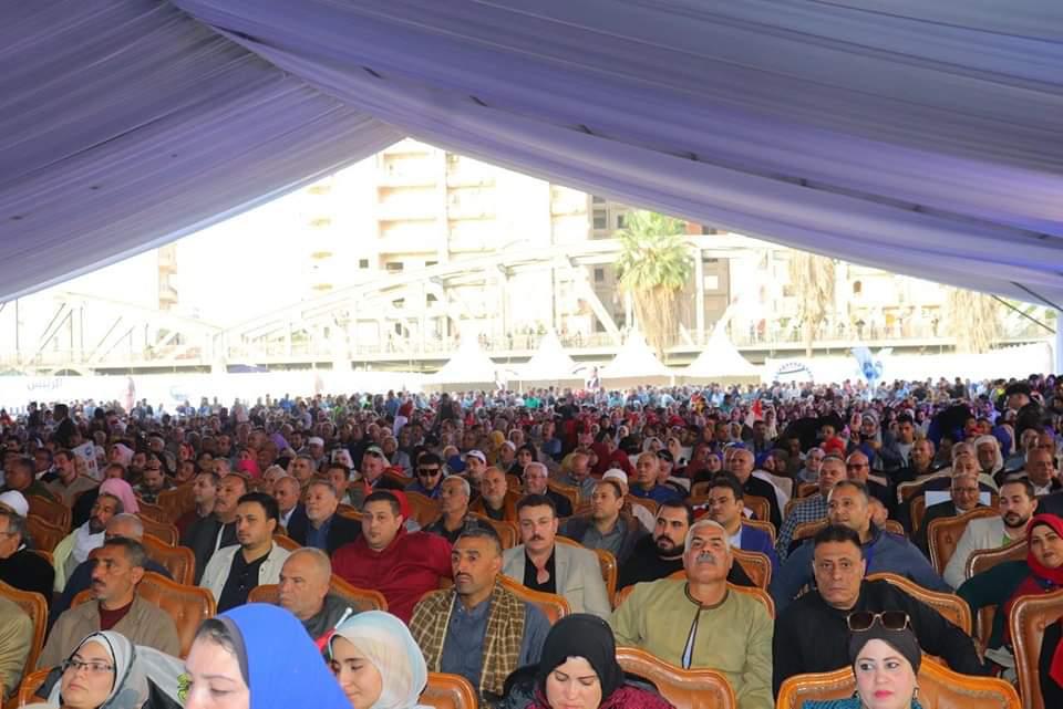 النائب طارق رضوان يشارك في مؤتمر لـ تأييد السيسي بالدقهلية 3