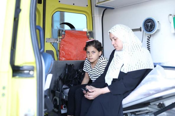 الصحة المصرية تستقبل 12 طفلا من المصابين بالسرطان من غزة لتلقي العلاج 3